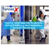 SPOREX Disinfectant (1 gallon) Eliminate 99.9999% C Difficile Spores, Viruses,