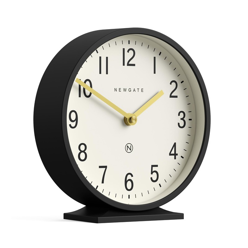 NEWGATE Clocks® Q mantel clock | Modern round design |