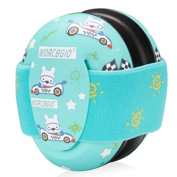 WORCBGIO Infant Ear Protection Noise Cancelling Baby Ear Muffs, Toddler