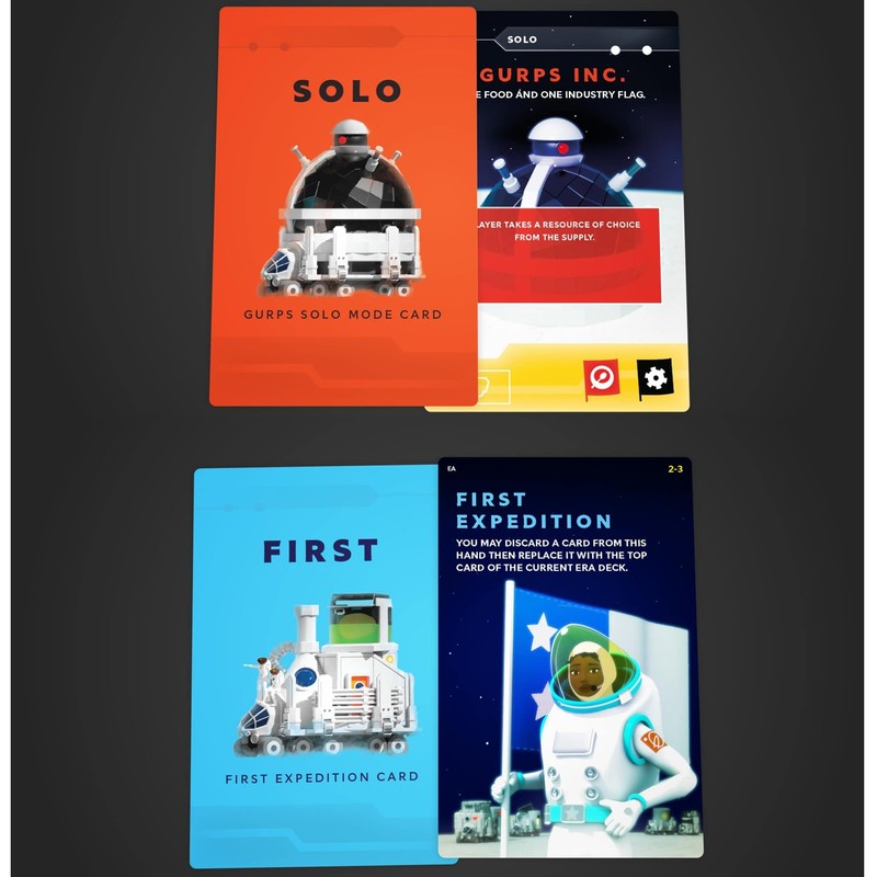 Sinister Fish Games: Moon - A Lunar Competitive Sci-Fi Board