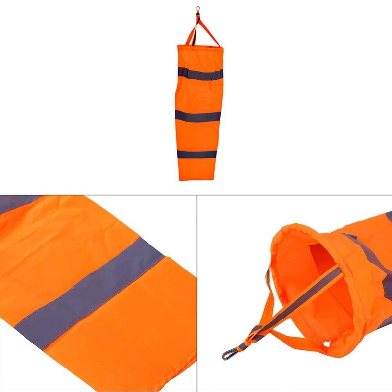 MITUKE Wind Measuring Bag, Streamer, Reflective Belt, Weather Observation, 31.5