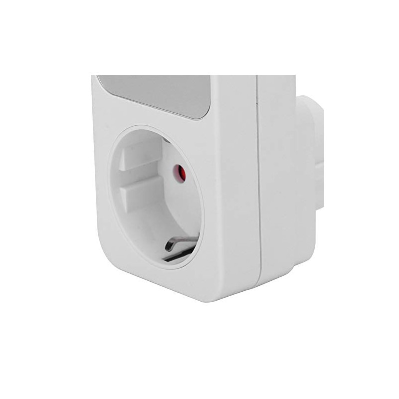 Digital Countdown Light Timer Plug 1-10 Hours Adjustable ABS Output