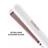 Conair Double Ceramic Flat Iron, 1 Inch Flat Iron, White