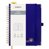 POPRUN Spiral Bullet Lined Journal Notebook, [B5 Size] - 120