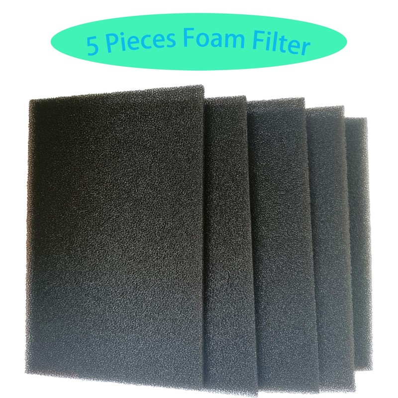 Umshlem 5 PCS Part #16032 Replacement Foam Filter Compatible with