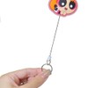 ESK Japan Powerpuff Girls 17178 Rubber Reel Key Chain Bubbles