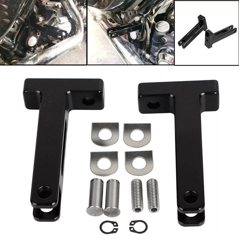 Unbranded Passenger Defiance Floorboard & Foot peg Mounting Bracket Kit