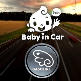 Jeje Deco P_HI baby reflection + right side of fuel filler wing Gasoline W / P_HI baby 반사+주유구날개우측 가솔린W