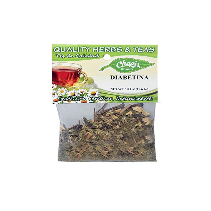 6 PIECES CHAPIS DIABETINA NATURAL HERBS HIERBAS Net Wt. 3/8