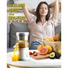 Electric Juicer Rechargeable,Portable Kitchen Gadget for making Orange Juice,Squeezing Oranges,Lemons,Kiwi