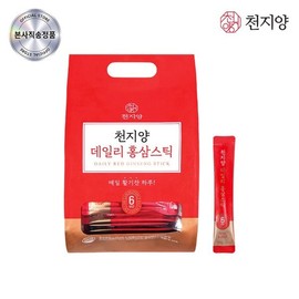 Cheonjiyang 천지양 데일리 홍삼스틱 70포 1박스 Cheonjiyang Daily Red Ginseng Sticks 70 Packs 1 Box