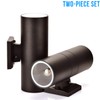 wowlite Modern Outdoor Wall Light with Dusk to Dawn Sensor