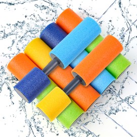 SULOLI Foam Water Pistol,6PCS Super Fun Water Guns for Kids, Water Blaster Summer Swimming Pool Toy, Water Squirter Shooter Water Fighting Toy for Kids Adults