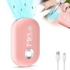 Buqikma Mini Lash Fan Dryer For Eyelash Extensions Portable Handheld