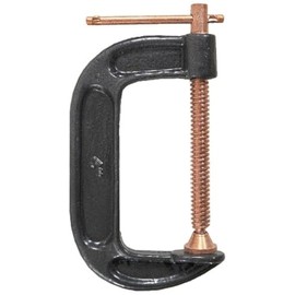 Hobart 770059 Copper Plated "C" Clamp, 4-Inch