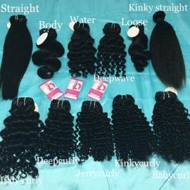 14a Grade Human Hair Bundles Bone Straight Original Burmese Curly Human Hair Wigs Bundles Supplierstyle: 1, color: 1 bundle 3, Stretched Length: 12 inches