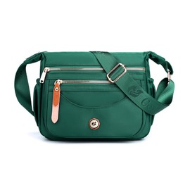 FANDARE Crossbody Bags for Women Ultra-Light Shoulder Bag Ladies Handbag with Adjustable Wide Strap Hobos & Shoulder Bags Satchels for Outdoors Workout Travel Shopping Messenger Bag Daily Use Green