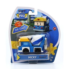 Retrogame Mickey Rocco Giocattoli 83259 - Robocar Poli Diecast