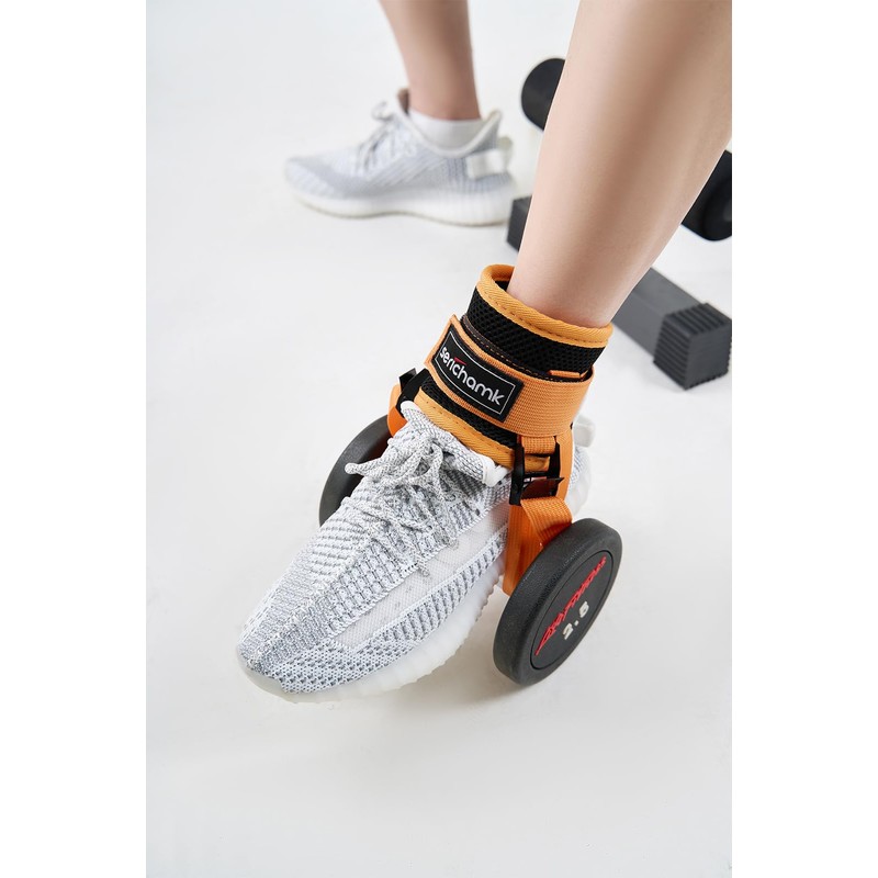 Serichamk Adjustable Feet Dumbbell Attachment,Feet Weight Lifting-Foot Weights for Exercise,