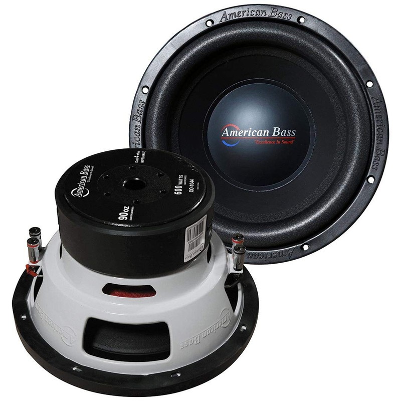 American Bass XO 10" 600 Max Watts Car Subwoofer
