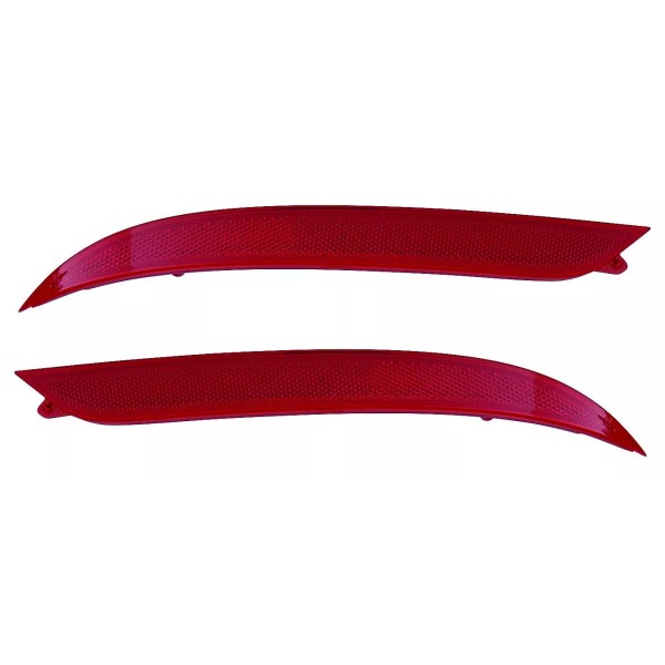 jpautowholesale For 2016-2017 Kia Rio Sedan Rear Reflector Set Driver