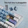 ZIFRIEND AG61 60% Layout Mini Gaming Mechanical Keyboard Wired Customized