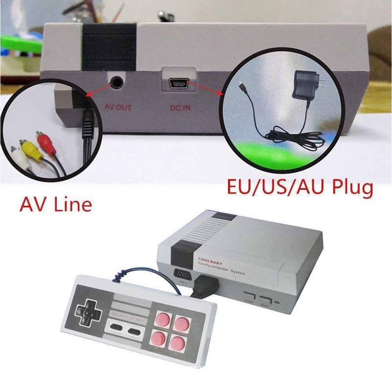 Retro Game Console AV Output Console Built In Classic Video