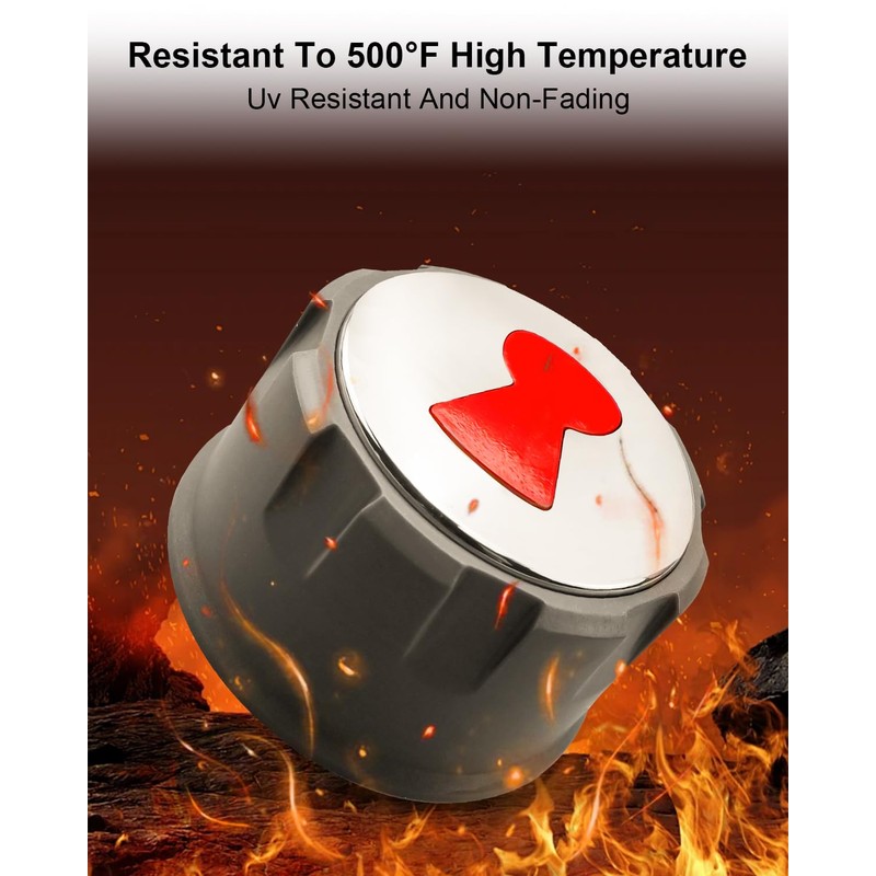 Grill Control Knobs Replace 69892 Gas Control Knobs Compatible with