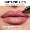 Matte Lip Liner, Cream Lip Liner Pen, Smooth Lipstick, Lip