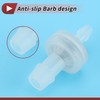 HEROFFIX Pack of 5 Aquarium Plastic Hose Connectors 5/32 Inch