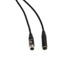 HangTon Headset Microphone Audio Adapter Extension Cable for Shure SM-93