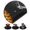 Heat Resistant Mat,Fire Pit Mat for Decking Heatproof Mat Fire