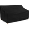 Dokon 3-Seater Garden Bench Protective Cover, Waterproof, Winterproof, 420D Oxford