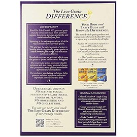 Food For Life Ezekiel 4:9 Organic Sprouted Grain Cereal, Cinnamon Raisin, 16-Ounce Boxes (Pack of 12)