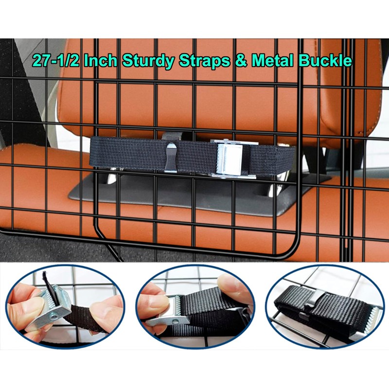 CASIMR Dog Car Barrier for SUVs, Vehicles, Trucks, Cars, Adjustable