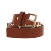 VALENTINO Emma Winter Belt W100 Cuoio / Oro - Can