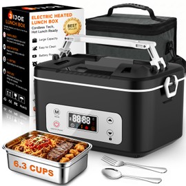 jijoe Cordless Electric Lunch Box, 25000mAh Heated Lunch Box