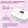 CGBE Lampara UV Para Uñas: Lámpara Para Uñas Con Sensor