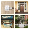 sourcing map Door Bolt Latch, Aluminum Alloy Security Automatic Window