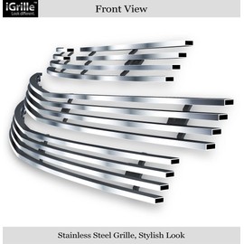 APS Compatible with 03-06 Chevy SSR Stainless Steel Main Upper Billet Grille Insert C65788C