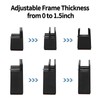 Ezprotekt Adjustable 2 Inch Chair Risers with Screw Clamp, Heavy