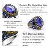OHMMHO Anillo de joyería turca para hombre con piedra de
