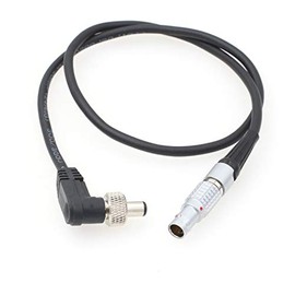 0B 2 Pin to Locking DC Power Cable for Z CAM E2 F6, ARRI Alexa Camera to PIX-E SmallHD Atomos Ninja V Monitor