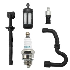 Hoypeyfiy Chain Saw Spark Plug Oil Tube Filters Kit, Replacement for Stihl 017 018 MS170 MS180 Chainsaw