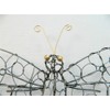 Thai Gifts Metal Wall Art Butterfly - Silver Wire Large
