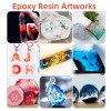 FUNEPOXY Crystal Clear Epoxy Resin Kit -16oz/32oz/64o - 2 Gallons