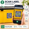 Smart QR Code Labels – 48 Pack | Waterproof, Tearproof