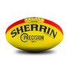Sherrin Precision Synthetic Football, Yellow, Size 4