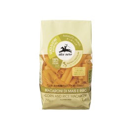 ALCE NERO Organic Gluten-Free Macaroni, 8.8 oz (250 g) (Organic, Made in Italy, No Wheat)