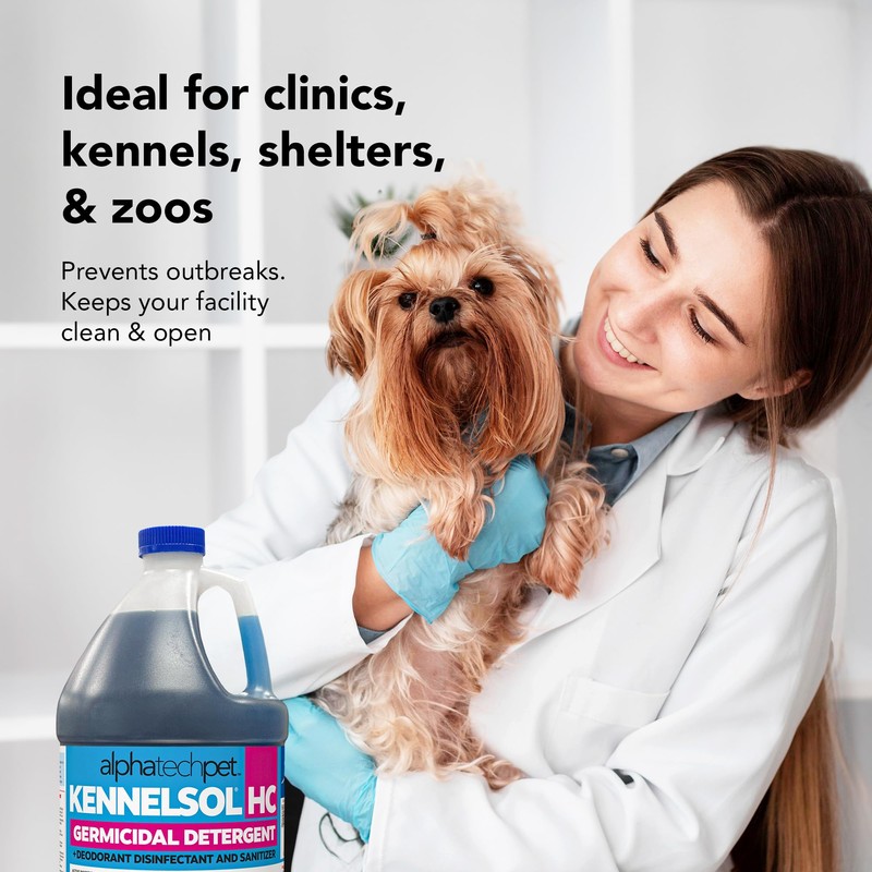 KennelSol HC 1-Step High Concentrated Kennel Cleaner - 1 Gallon